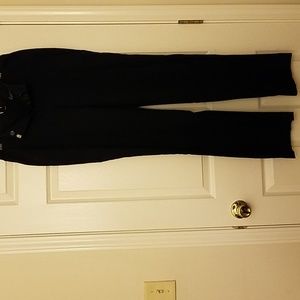 Tahari navy pants